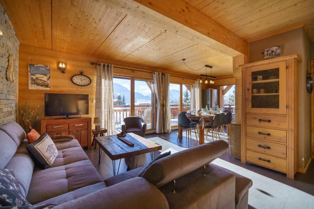 Les Balcons Du Golf Villa Alpe d'Huez Dış mekan fotoğraf