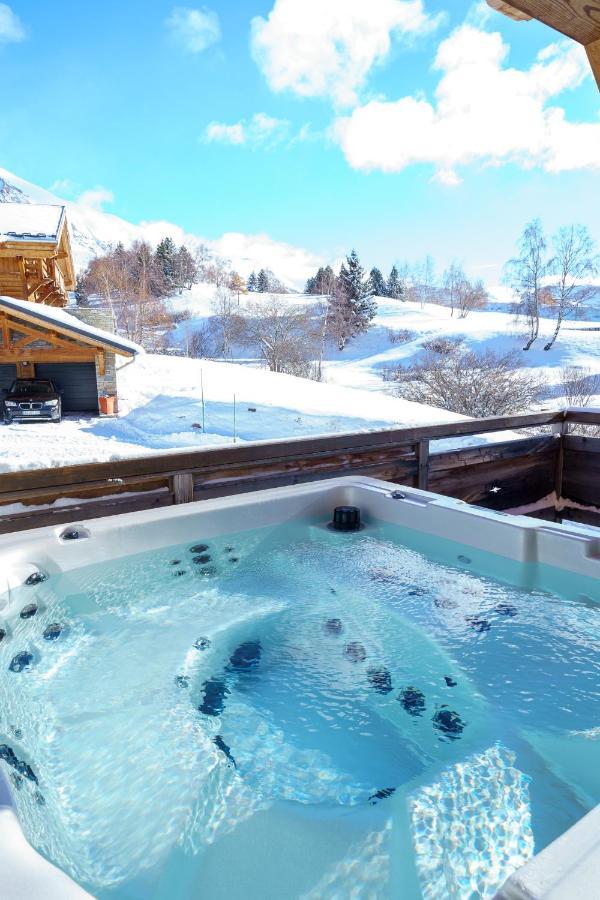 Les Balcons Du Golf Villa Alpe d'Huez Dış mekan fotoğraf